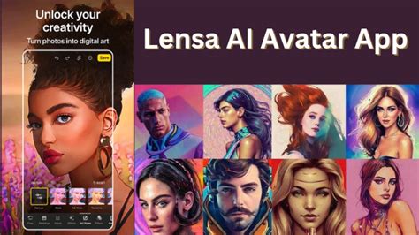 Create an eye-catching profile picture with Lensa's free magical filters